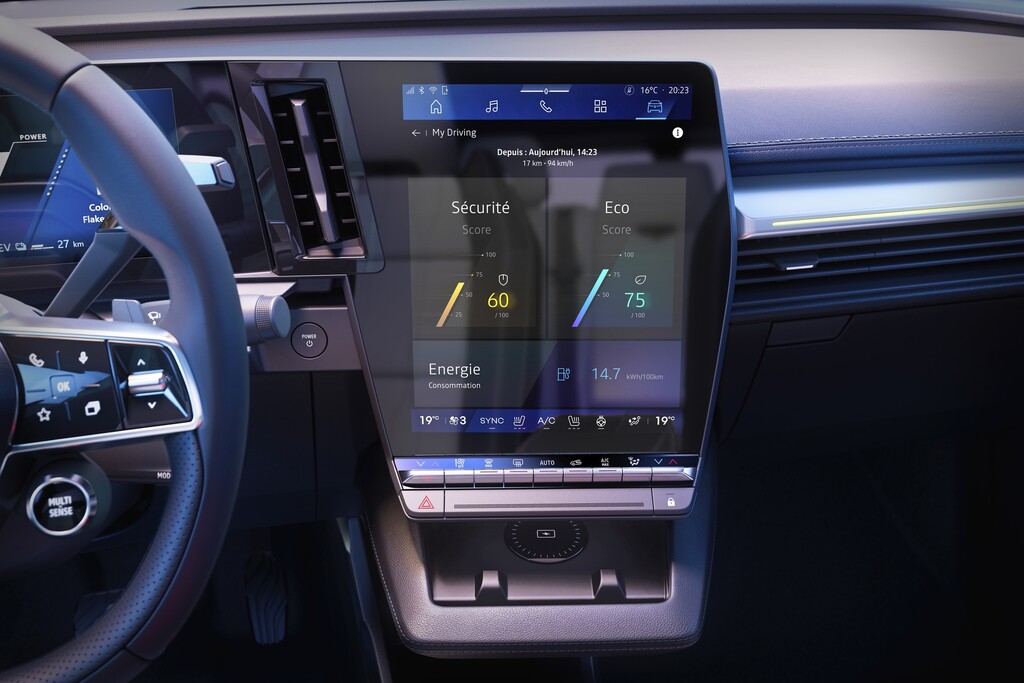 Renault Scenic E-Tech elektrisch.