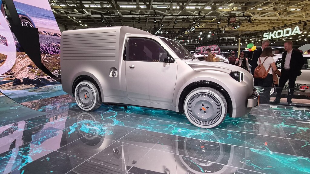 Citroën 2CV Fourgonnette Concept auf dem Pariser Salon 2026.