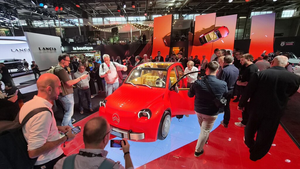Das Highlight des Pariser Salons 2026: Citroën 2CV Concept.