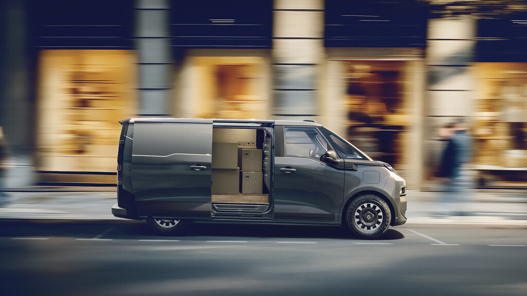 Renault Trafic E-Tech elektrisch.