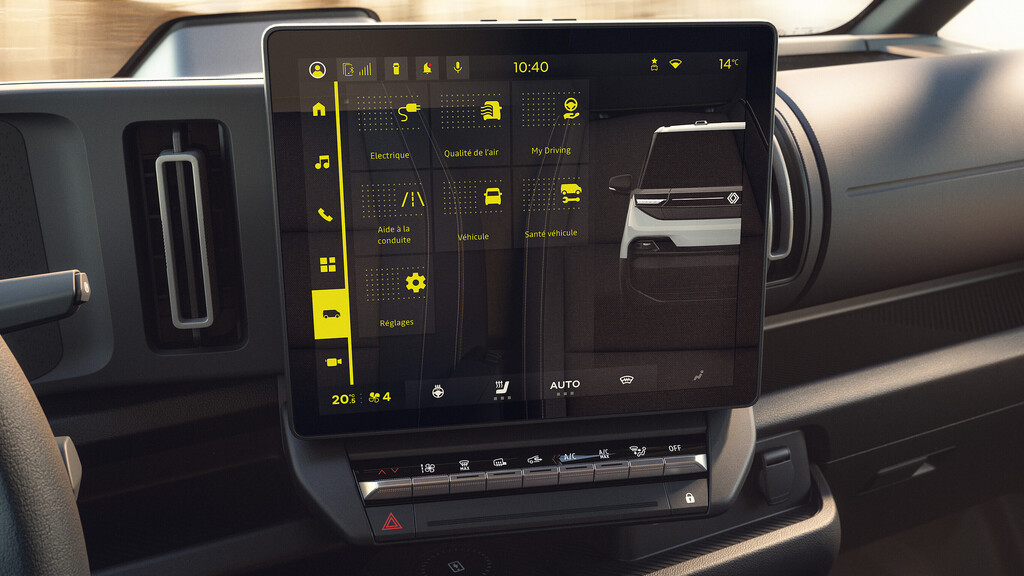 Renault Trafic E-Tech elektrisch.